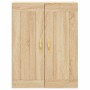 Armario de pared madera ingeniería roble Sonoma 69,5x34x90 cm