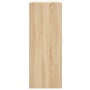 Armario de pared madera ingeniería roble Sonoma 69,5x34x90 cm