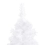 Árbol de Navidad artificial de esquina blanco 210 cm PVC de vidaXL, Arboles de navidad - Ref: Foro24-329170, Precio: 40,64 €,...