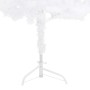 Árbol de Navidad artificial de esquina blanco 210 cm PVC de vidaXL, Arboles de navidad - Ref: Foro24-329170, Precio: 40,64 €,...