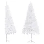 White corner artificial Christmas tree 240 cm PVC by vidaXL, Christmas trees - Ref: Foro24-329171, Price: 33,65 €, Discount: %