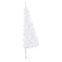 White corner artificial Christmas tree 240 cm PVC by vidaXL, Christmas trees - Ref: Foro24-329171, Price: 33,65 €, Discount: %