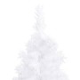 Árbol de Navidad artificial de esquina blanco 240 cm PVC de vidaXL, Arboles de navidad - Ref: Foro24-329171, Precio: 34,07 €