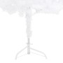 Weißer künstlicher Eck-Weihnachtsbaum 240 cm aus PVC von vidaXL, Weihnachtsbäume - Ref: Foro24-329171, Preis: 34,07 €, Rabatt: %