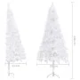 White corner artificial Christmas tree 240 cm PVC by vidaXL, Christmas trees - Ref: Foro24-329171, Price: 33,65 €, Discount: %