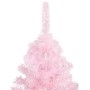 Artificial Christmas tree with pink PVC stand 240 cm by vidaXL, Christmas trees - Ref: Foro24-329178, Price: 94,48 €, Discoun...