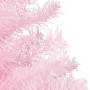 Artificial Christmas tree with pink PVC stand 240 cm by vidaXL, Christmas trees - Ref: Foro24-329178, Price: 94,48 €, Discoun...