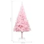 Árbol de Navidad artificial con soporte rosa PVC 240 cm de vidaXL, Arboles de navidad - Ref: Foro24-329178, Precio: 92,76 €, ...