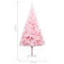 Artificial Christmas tree with pink PVC stand 240 cm by vidaXL, Christmas trees - Ref: Foro24-329178, Price: 94,48 €, Discoun...
