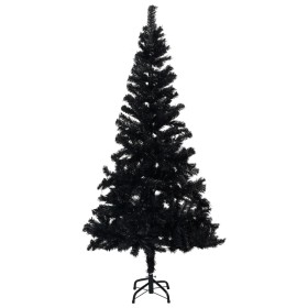 Árbol de Navidad artificial con soporte negro PVC 240 cm