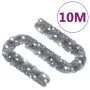 Guirnalda de Navidad con luces LED plateado 10 m de vidaXL, Luces de Navidad - Ref: Foro24-329205, Precio: 56,41 €, Descuento: %