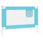 Barandilla de seguridad cama de niño tela azul 90x25 cm de vidaXL, Barandillas de seguridad - Ref: Foro24-10207, Precio: 36,7...