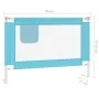 Kinderbett-Sicherheitsgitter aus blauem Stoff, 90 x 25 cm von vidaXL, Sicherheitsgeländer - Ref: Foro24-10207, Preis: 35,26 €...