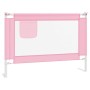 Barandilla de seguridad cama de niño tela rosa 90x25 cm de vidaXL, Barandillas de seguridad - Ref: Foro24-10198, Precio: 35,4...