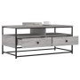 Mesa de centro madera de ingeniería gris Sonoma 100x51x45 cm