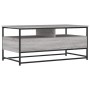Mesa de centro madera de ingeniería gris Sonoma 100x51x45 cm