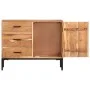 Solid acacia wood sideboard 88x30x73 cm by vidaXL, Sideboards - Ref: Foro24-329247, Price: 227,15 €, Discount: %