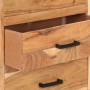 Solid acacia wood sideboard 88x30x73 cm by vidaXL, Sideboards - Ref: Foro24-329247, Price: 230,67 €, Discount: %