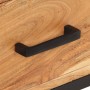 Aparador de madera maciza de acacia 88x30x73 cm de vidaXL, Aparadores - Ref: Foro24-329247, Precio: 230,58 €, Descuento: %