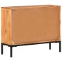 Solid acacia wood sideboard 88x30x73 cm by vidaXL, Sideboards - Ref: Foro24-329247, Price: 230,67 €, Discount: %