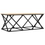 Mesa de centro madera de ingeniería roble Sonoma 100x49x40 cm