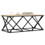 Mesa de centro madera de ingeniería roble Sonoma 100x49x40 cm