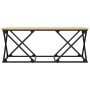 Mesa de centro madera de ingeniería roble Sonoma 100x49x40 cm