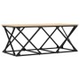 Mesa de centro madera de ingeniería roble Sonoma 100x49x40 cm