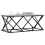 Mesa de centro madera de ingeniería gris Sonoma 100x49x40 cm