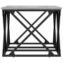Mesa de centro madera de ingeniería gris Sonoma 100x49x40 cm