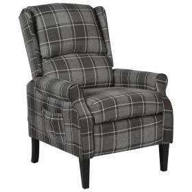 Gray fabric reclining chair by vidaXL, Armchairs - Ref: Foro24-329301, Price: 218,68 €, Discount: %