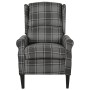 Silla reclinable de tela gris | Foro24.es | Tu tienda online para hogar, jardín y más Foro24.es