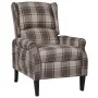 Sillón de masaje reclinable de tela beige de vidaXL, Sillones de masaje eléctricos - Ref: Foro24-329303, Precio: 198,86 €, De...