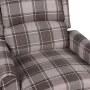 Sillón de masaje reclinable de tela beige de vidaXL, Sillones de masaje eléctricos - Ref: Foro24-329303, Precio: 198,86 €, De...