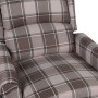Sillón de masaje reclinable de tela beige de vidaXL, Sillones de masaje eléctricos - Ref: Foro24-329303, Precio: 235,53 €, De...