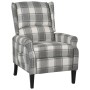 White and gray fabric recliner chair by vidaXL, Armchairs - Ref: Foro24-329306, Price: 217,96 €, Discount: %