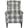 Weiß-graues Stoff-Sessel mit Liegefunktion von vidaXL, Sessel - Ref: Foro24-329306, Preis: 218,07 €, Rabatt: %