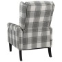 Weiß-graues Stoff-Sessel mit Liegefunktion von vidaXL, Sessel - Ref: Foro24-329306, Preis: 218,07 €, Rabatt: %