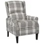 Liegestuhl aus grauem Stoff von vidaXL, Sessel - Ref: Foro24-329307, Preis: 176,35 €, Rabatt: %