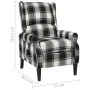 Multicolored fabric recliner. by vidaXL, Armchairs - Ref: Foro24-329312, Price: 184,62 €, Discount: %