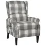 Sillón de masaje reclinable de tela gris de vidaXL, Sillones de masaje eléctricos - Ref: Foro24-329313, Precio: 188,13 €, Des...