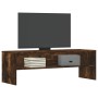 Mueble de TV madera de ingeniería roble ahumado 120x40x40 cm en Muebles TV | Comprar online en Foro24