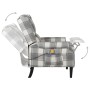 Sillón de masaje reclinable de tela gris de vidaXL, Sillones de masaje eléctricos - Ref: Foro24-329313, Precio: 190,37 €, Des...
