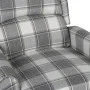 Sillón de masaje reclinable de tela gris de vidaXL, Sillones de masaje eléctricos - Ref: Foro24-329313, Precio: 188,13 €, Des...