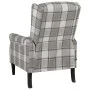 Sillón de masaje reclinable de tela gris de vidaXL, Sillones de masaje eléctricos - Ref: Foro24-329314, Precio: 189,29 €, Des...
