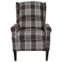 Brown Fabric Reclining Massage Chair by vidaXL, Electric massage chairs - Ref: Foro24-329318, Price: 198,03 €, Discount: %