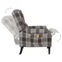 Liegender Massagesessel aus braunem Stoff von vidaXL, Elektrische Massagesessel - Ref: Foro24-329318, Preis: 198,03 €, Rabatt: %