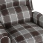 Sillón de masaje reclinable de tela marrón de vidaXL, Sillones de masaje eléctricos - Ref: Foro24-329318, Precio: 234,53 €, D...