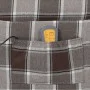 Liegender Massagesessel aus braunem Stoff von vidaXL, Elektrische Massagesessel - Ref: Foro24-329318, Preis: 198,03 €, Rabatt: %