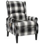 Silla reclinable tela multicolor de vidaXL, Sillones de masaje eléctricos - Ref: Foro24-329319, Precio: 190,26 €, Descuento: %
